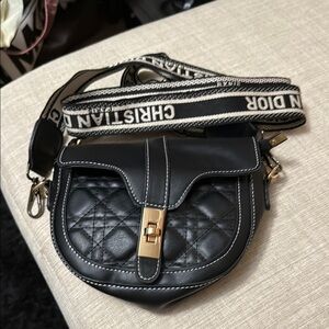 Dior Black Quilted Women's Bag